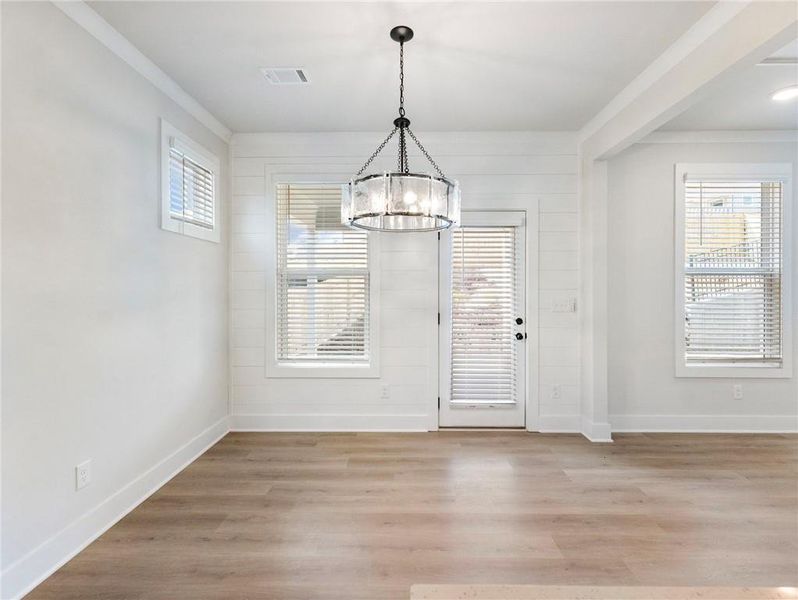 Spacious, unfurnished interior of a new home in , Buford (Image 38).