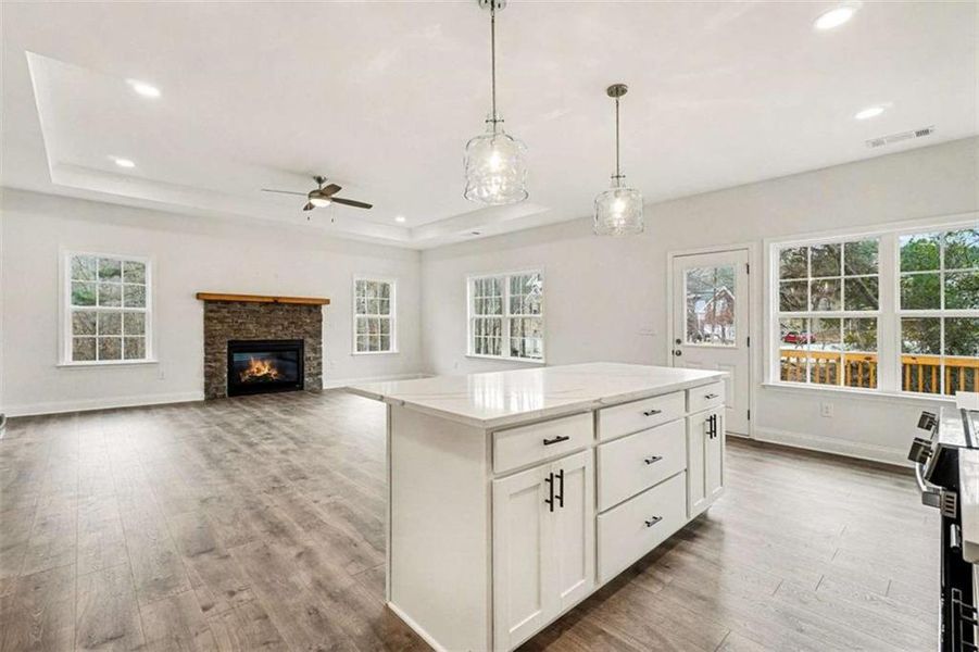 Furnished interior view inside a new home in , Douglasville (Image 9). Furnished interior view inside a new home in , Douglasville (Image 9).