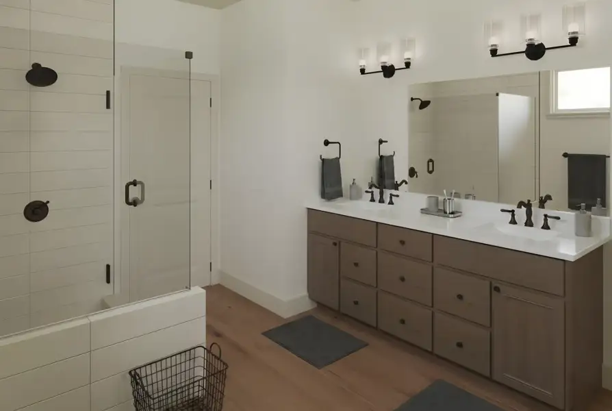 Furnished interior view inside a new home in Stonehaven, Winder (Image 35).