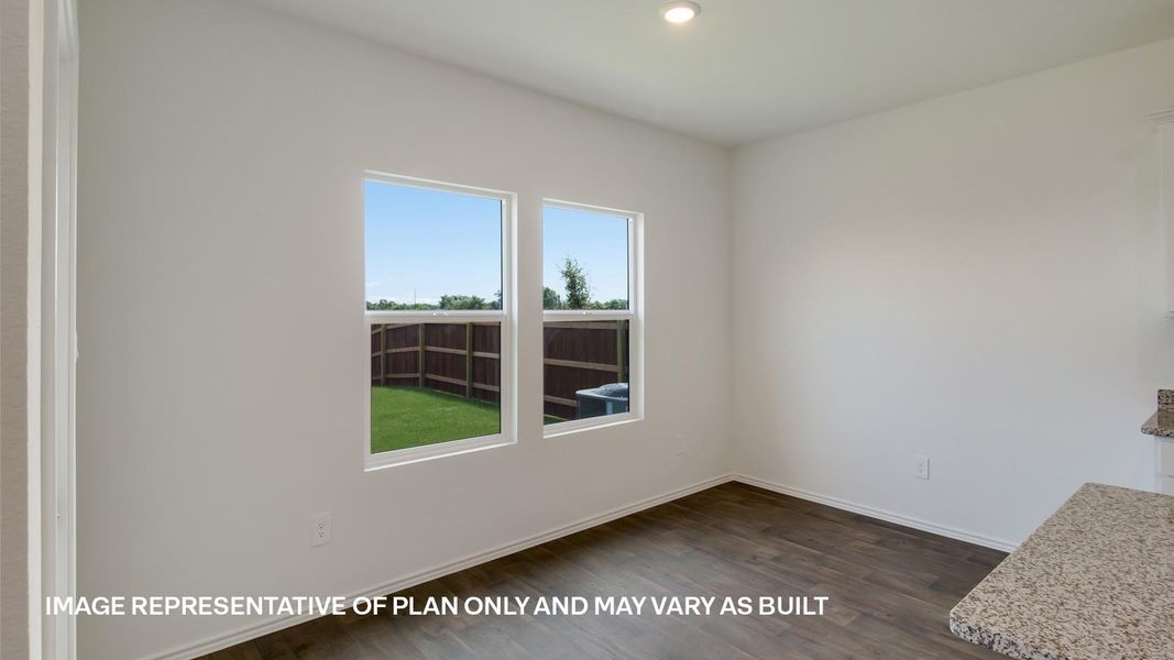 Spacious, unfurnished interior of a new home in Carillon, Manor (Image 8).