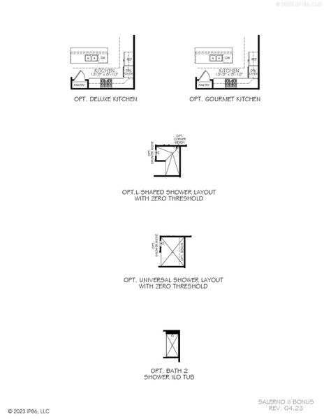 2D floor plan layout for the Salerno by Epcon Communities in The Grove at Haven Hill, Lenoir City, TN (Image 30). 2D floor plan layout for the Salerno by Epcon Communities in The Grove at Haven Hill, Lenoir City, TN (Image 30).