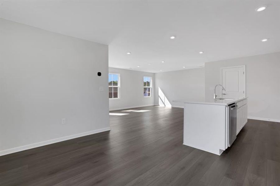 Spacious, unfurnished interior of a new home in Aspen Meadows, Hampton (Image 10). Spacious, unfurnished interior of a new home in Aspen Meadows, Hampton (Image 10).