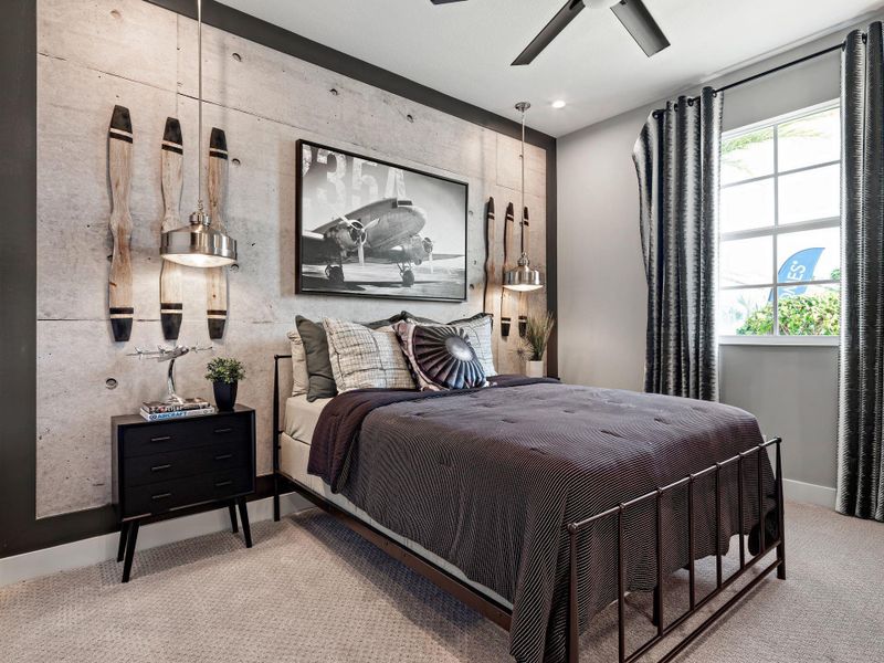 Furnished interior view inside a new home in , Port St. Lucie (Image 18). Furnished interior view inside a new home in , Port St. Lucie (Image 18).