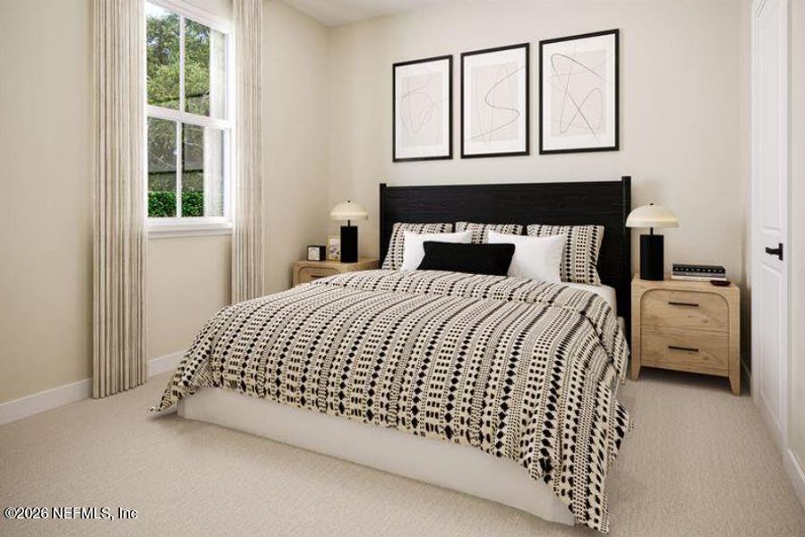 Furnished interior view inside a new home in Seminole Palms Single-Family Homes, Palm Coast (Image 5). Furnished interior view inside a new home in Seminole Palms Single-Family Homes, Palm Coast (Image 5).