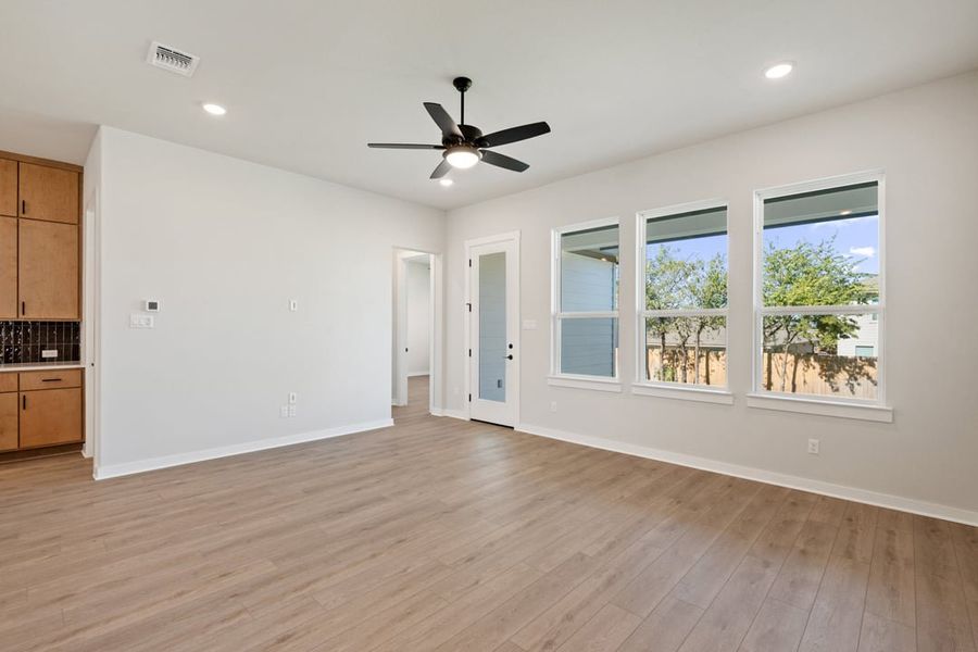 Spacious, unfurnished interior of a new home in Arbor Collection At Park Central, Georgetown (Image 30).