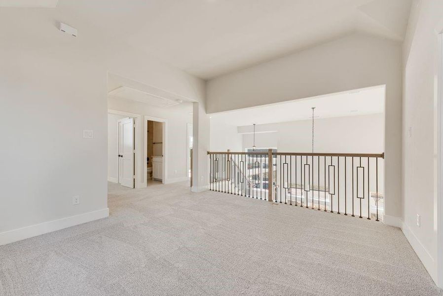 Spacious, unfurnished interior of a new home in Trails at Cottonwood Creek, Rowlett (Image 16). Spacious, unfurnished interior of a new home in Trails at Cottonwood Creek, Rowlett (Image 16).