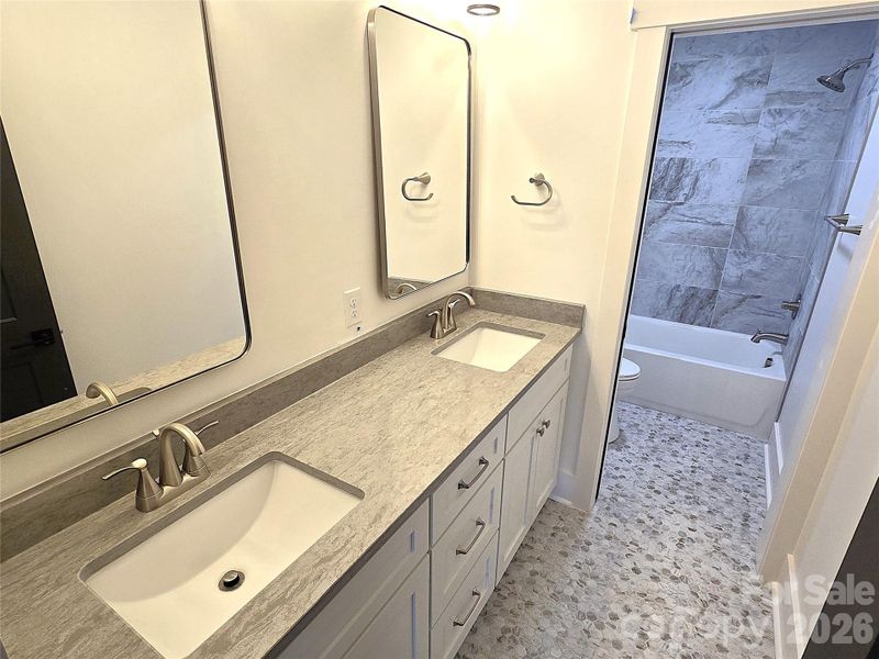 Furnished interior view inside a new home in , Hickory (Image 28).