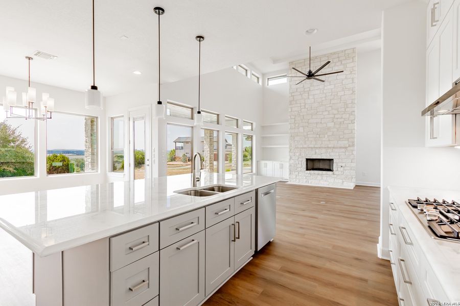 Furnished interior view inside a new home in , Spring Branch (Image 14). Furnished interior view inside a new home in , Spring Branch (Image 14).