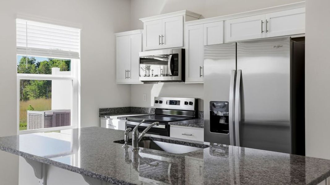 Furnished interior view inside a new home in Covington Village, Greer (Image 7). Furnished interior view inside a new home in Covington Village, Greer (Image 7).