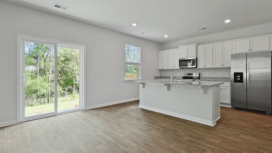 Representative furnished interior of a home built from the GALEN by D.R. Horton in Lakeview at Kitfield, Moncks Corner (Image 7).
