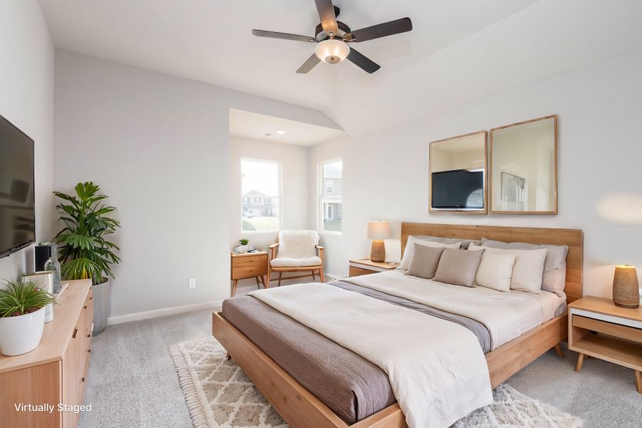 Representative furnished interior of a home built from the Longleaf by Nason Homes in Brady Estates, Murfreesboro (Image 10).