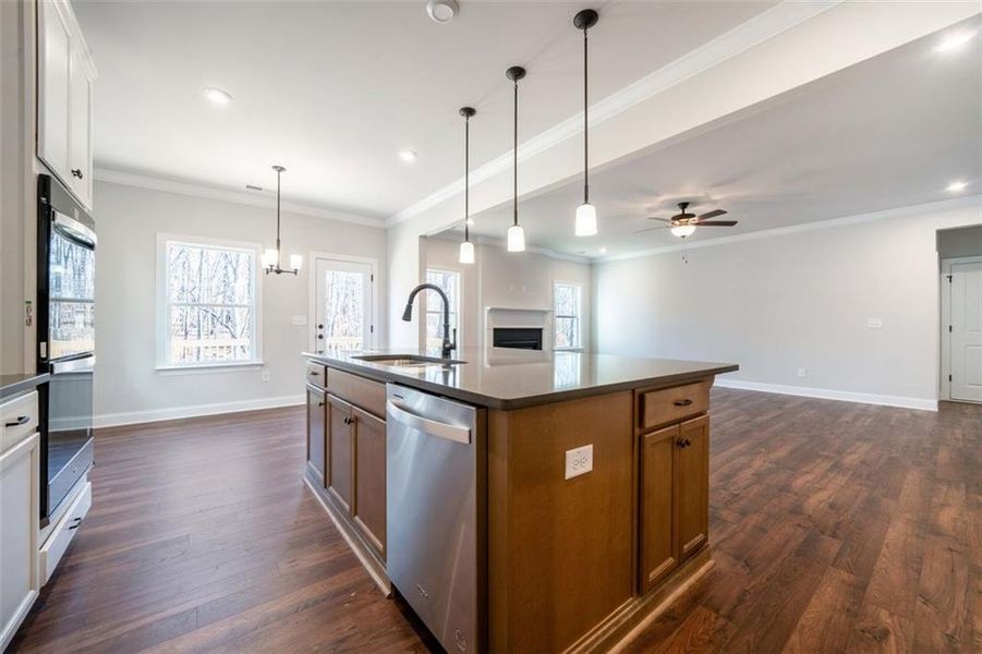 Furnished interior view inside a new home in , Douglasville (Image 4).