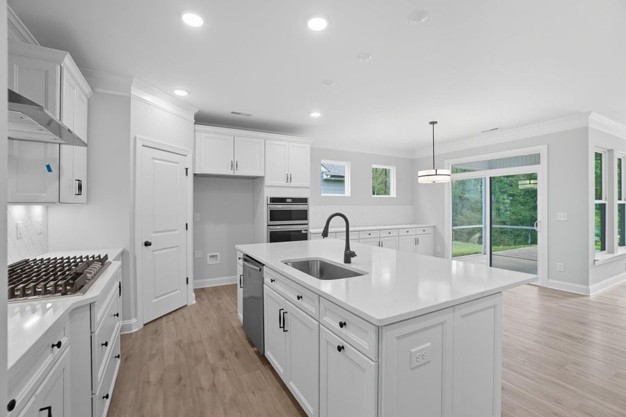 Furnished interior view inside a new home in Heritage - 55+ Community, Wesley Chapel (Image 6).