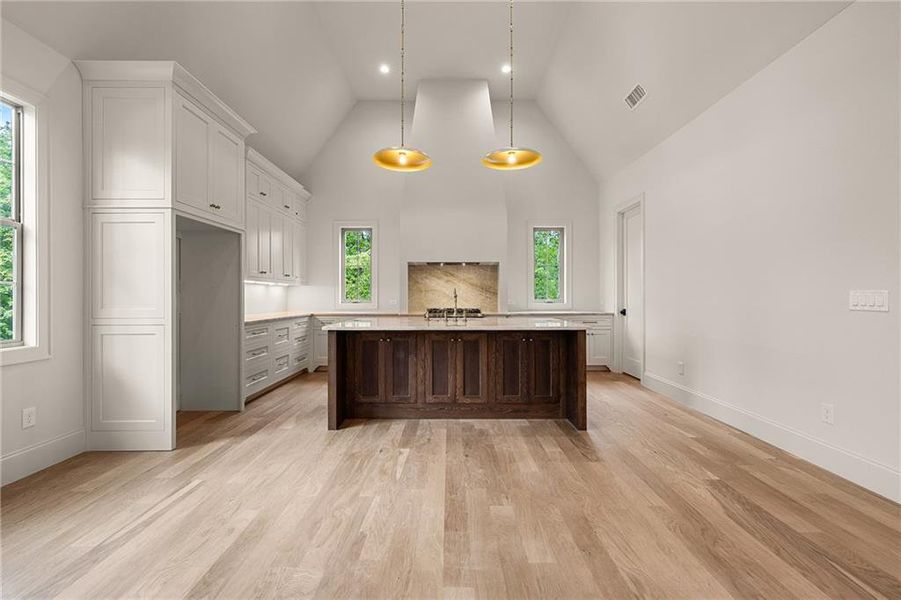 Furnished interior view inside a new home in , Newnan (Image 30).