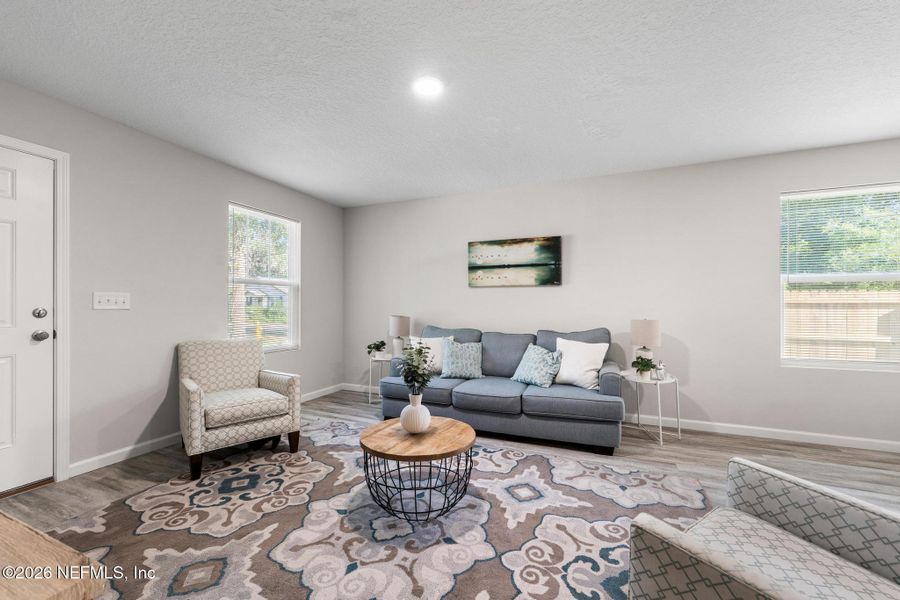 Furnished interior view inside a new home in , Jacksonville (Image 13).