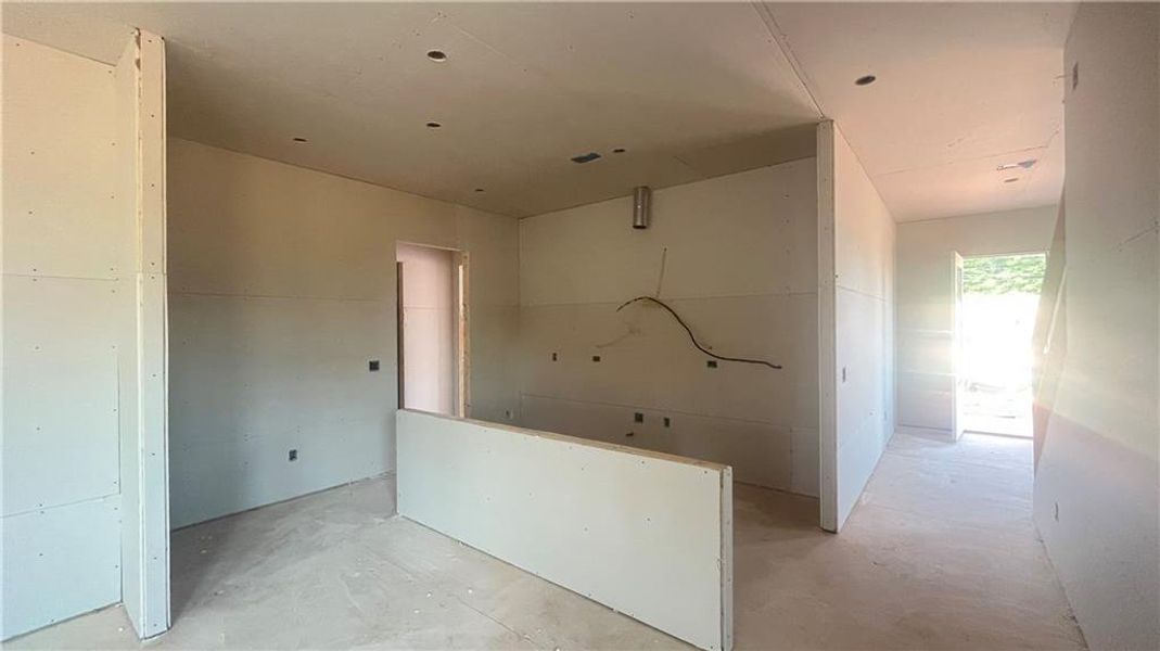 In-progress construction of a new home in , Canton, GA (Image 27).