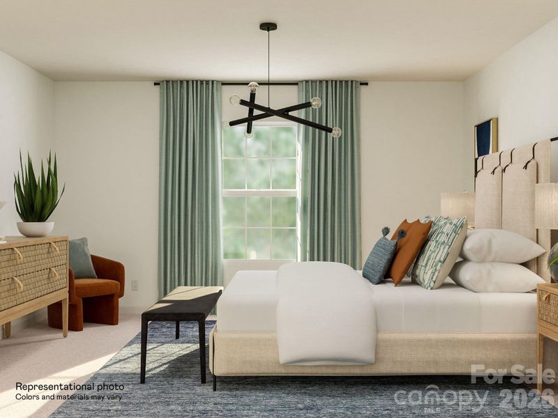 Furnished interior view inside a new home in Sutton Village, Troutman (Image 10). Furnished interior view inside a new home in Sutton Village, Troutman (Image 10).