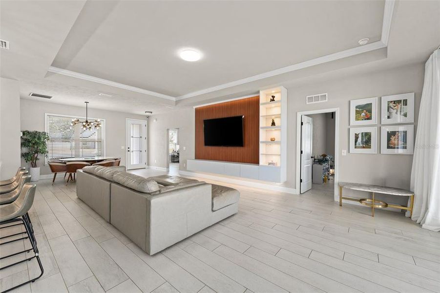 Furnished interior view inside a new home in , Newberry (Image 12).