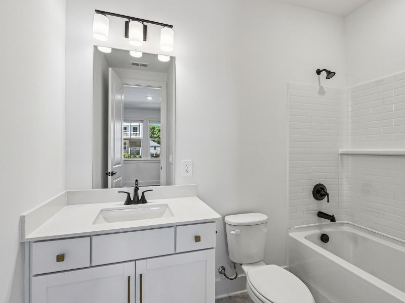 Furnished interior view inside a new home in Station Hill - Estate Series, Franklin (Image 8).