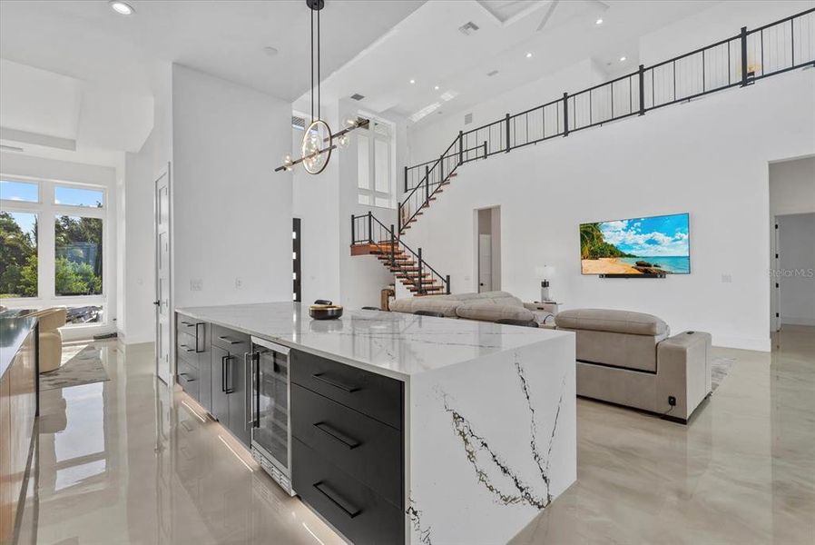 Furnished interior view inside a new home in , Osprey (Image 29).