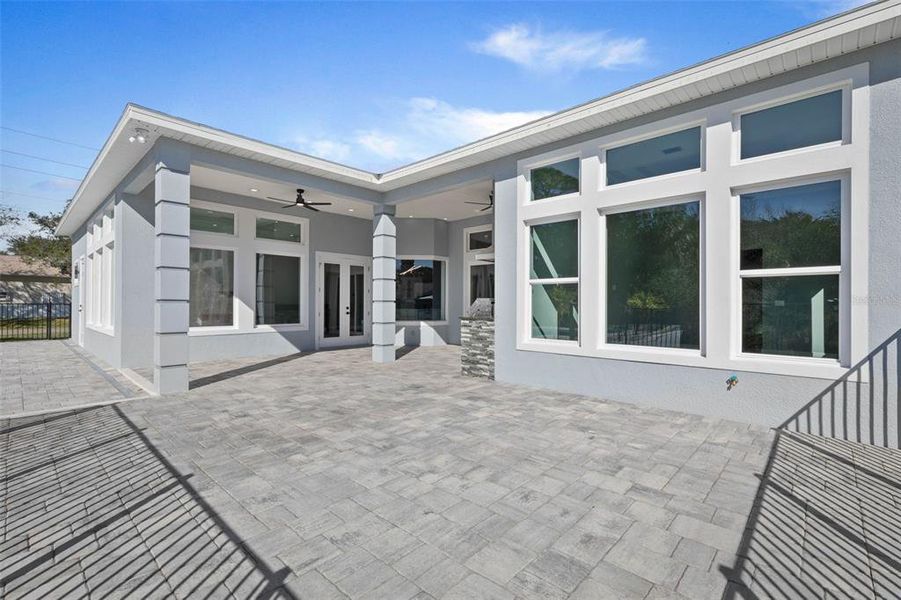 Exterior details and patio area of a home in , Palm Coast (Image 41). Exterior details and patio area of a home in , Palm Coast (Image 41).