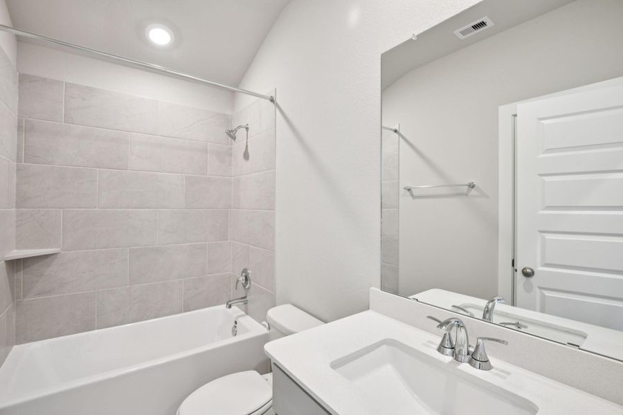 Photo is not of the actual home but is an inspirational photo of builder's model home and may depict options, furnishings, and/or decorator features that are not included. Photo is not of the actual home but is an inspirational photo of builder's model home and may depict options, furnishings, and/or decorator features that are not included.