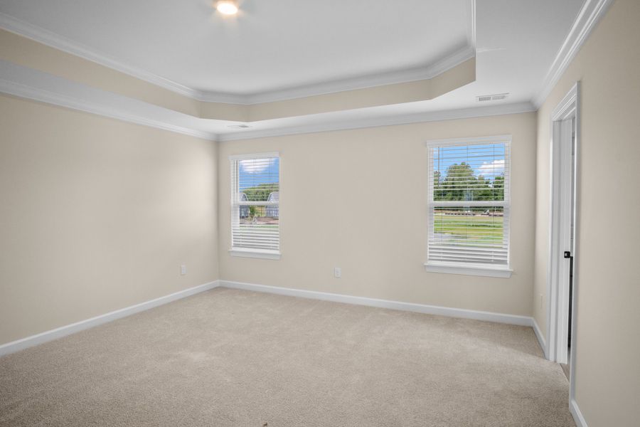 Spacious, unfurnished interior of a new home in Traditions at Carolina Forest, Myrtle Beach (Image 11). Spacious, unfurnished interior of a new home in Traditions at Carolina Forest, Myrtle Beach (Image 11).