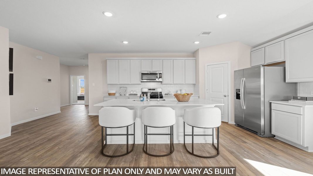 Furnished interior view inside a new home in Sunterra Lakes, Brookshire (Image 13).