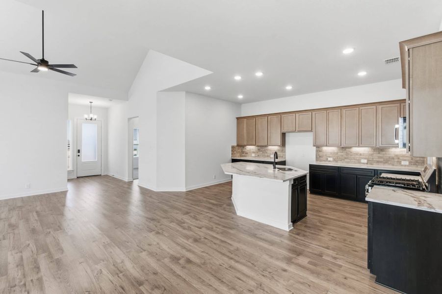 Furnished interior view inside a new home in The Crossvine, Schertz (Image 13). Furnished interior view inside a new home in The Crossvine, Schertz (Image 13).
