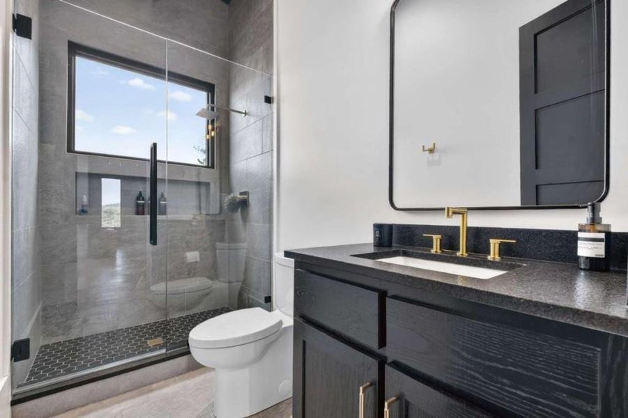 Furnished interior view inside a new home in , Mineral Bluff (Image 54).