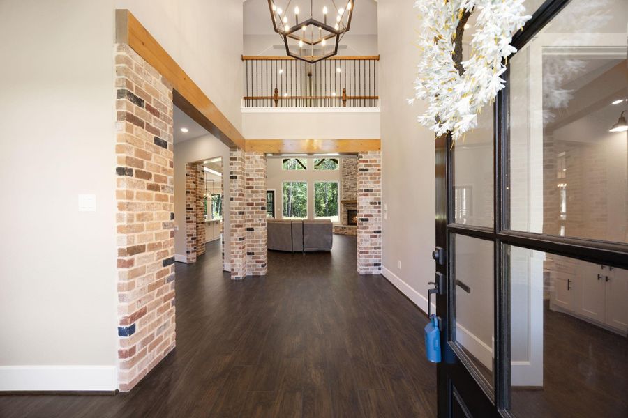 Spacious, unfurnished interior of a new home in , New Waverly (Image 22).