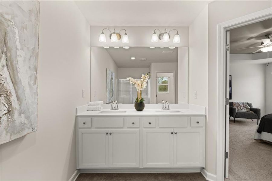 Furnished interior view inside a new home in Reeves Park, Stockbridge (Image 41). Furnished interior view inside a new home in Reeves Park, Stockbridge (Image 41).
