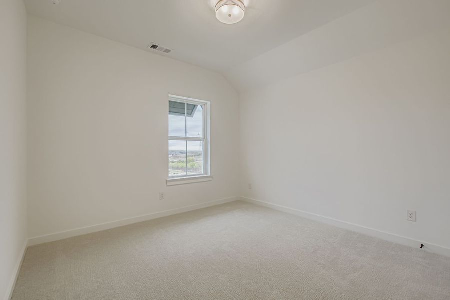 Spacious, unfurnished interior of a new home in Castle Hills Northpointe - Townhomes, Lewisville (Image 22).
