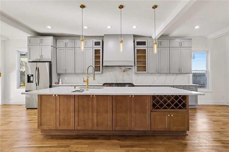 Furnished interior view inside a new home in , Atlanta (Image 8).