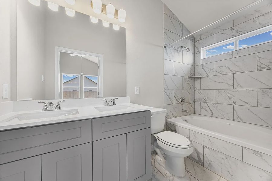Furnished interior view inside a new home in Butler Farms, Liberty Hill (Image 8).