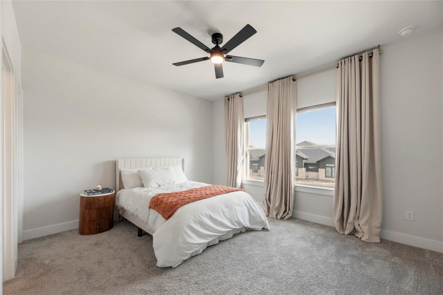 Furnished interior view inside a new home in , Cypress (Image 17).