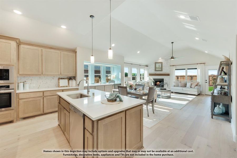 Furnished interior view inside a new home in Anderson Crossing, Trenton (Image 18).