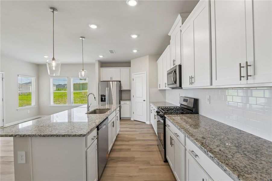 Furnished interior view inside a new home in Preserve at Mountain Creek, Pendergrass (Image 11). Furnished interior view inside a new home in Preserve at Mountain Creek, Pendergrass (Image 11).