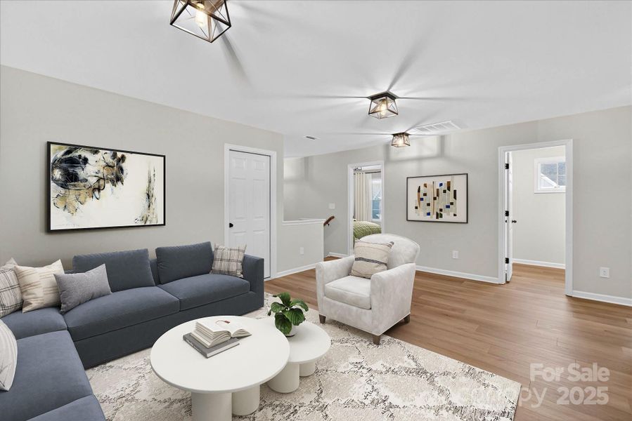 Furnished interior view inside a new home in Saybrooke at Lake Wylie, Charlotte (Image 6).