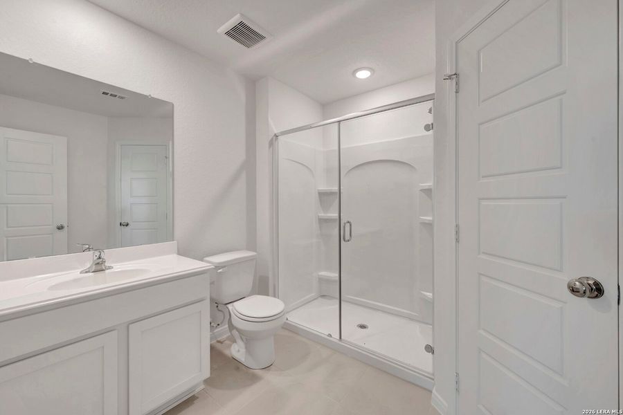 Furnished interior view inside a new home in Greenspoint Heights, Seguin (Image 6).