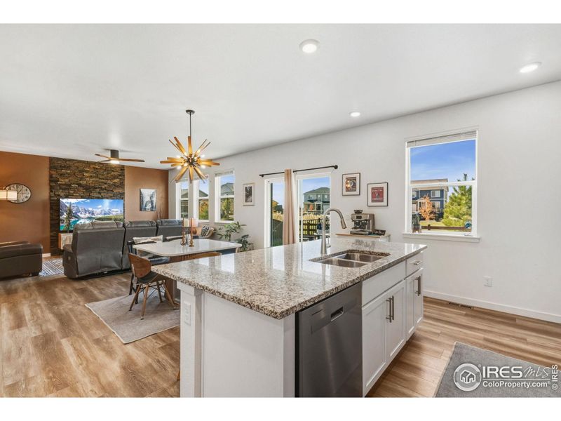 Kitchen to Living Room