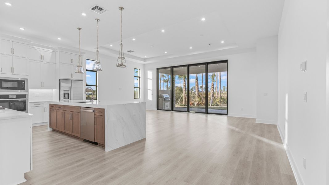 Kitchen to Great Room