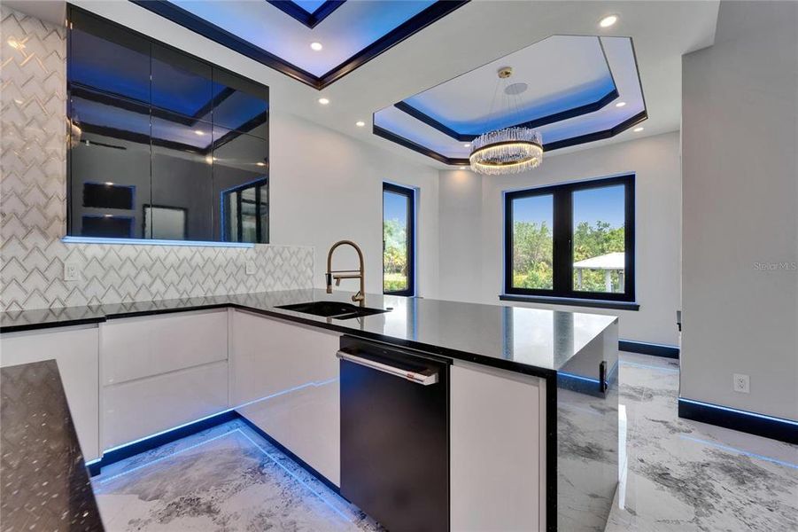 Furnished interior view inside a new home in , Apollo Beach (Image 65).