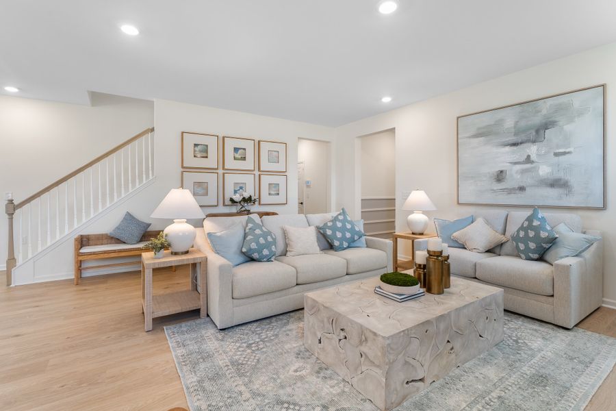 Furnished interior view inside a new home in Marshfield, Longs (Image 7).