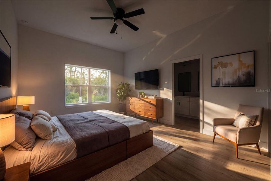 Furnished interior view inside a new home in , Ocklawaha (Image 14).