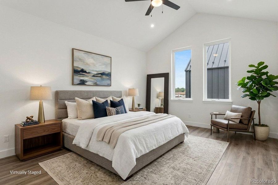 Virtually staged image of a model home. Finishes, colors, and available options may differ from those shown.