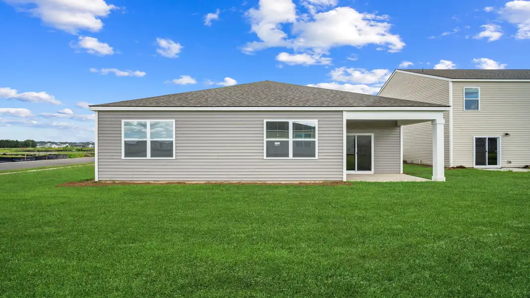 Exterior details and patio area of a home in Cypress Landing, Hardeeville (Image 3). Exterior details and patio area of a home in Cypress Landing, Hardeeville (Image 3).