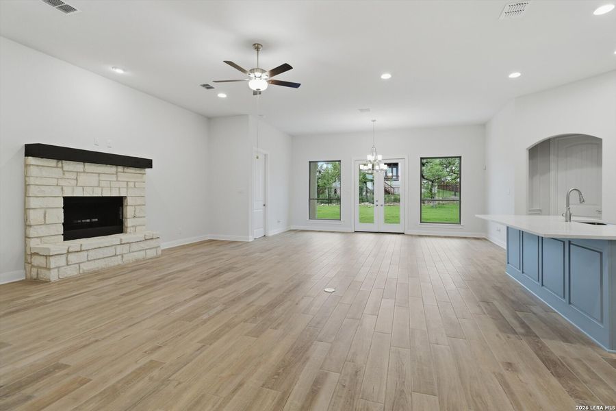 Spacious, unfurnished interior of a new home in , Bulverde (Image 32). Spacious, unfurnished interior of a new home in , Bulverde (Image 32).