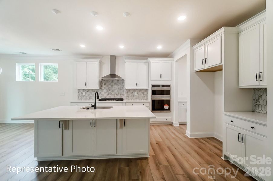 Furnished interior view inside a new home in Enclave at Riverdale, Huntersville (Image 5).