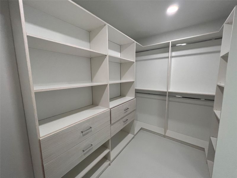 Master Bedroom Closet (Hers) Walk In